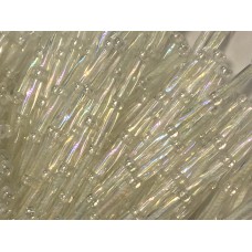 Стеклярус Crystal AB витой