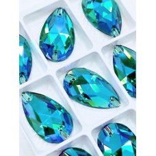 Pearshape Aquamarine Shimmer