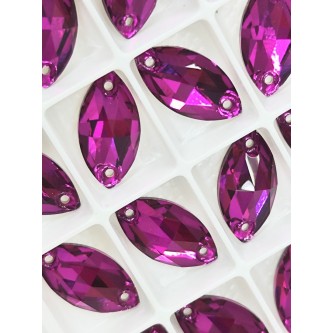 3066 Navette Fuchsia - Ruby