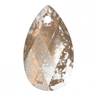 Crystal (001) Rose Patina