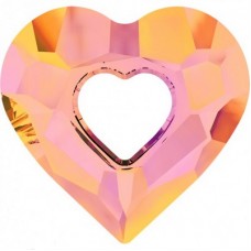 Miss Heart Pendant  Crystal (001)Astral Pink