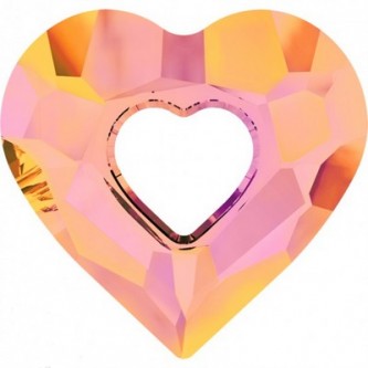 Miss Heart Pendant  Crystal (001)Astral Pink