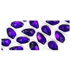 3065 Pearshape Purple Velvet