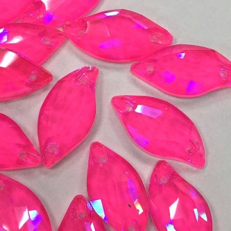 3254 Leaf Neon Rose Dellite 